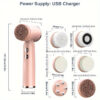 Facial Cleansing Brush, Face Scrub For Cleansing, Removing & Exfoliating - Image 5